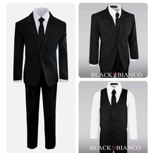 Boys Black Suit Size 8